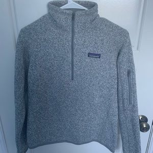girls small patagonia quarter zip